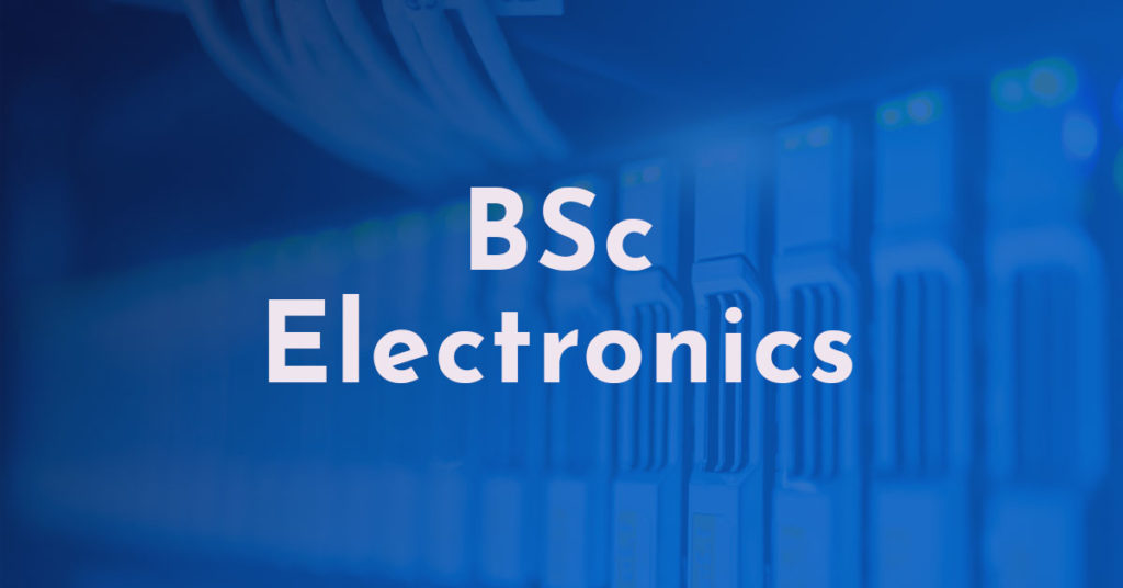 Calicut University BSC ELECTRONICS Course details
